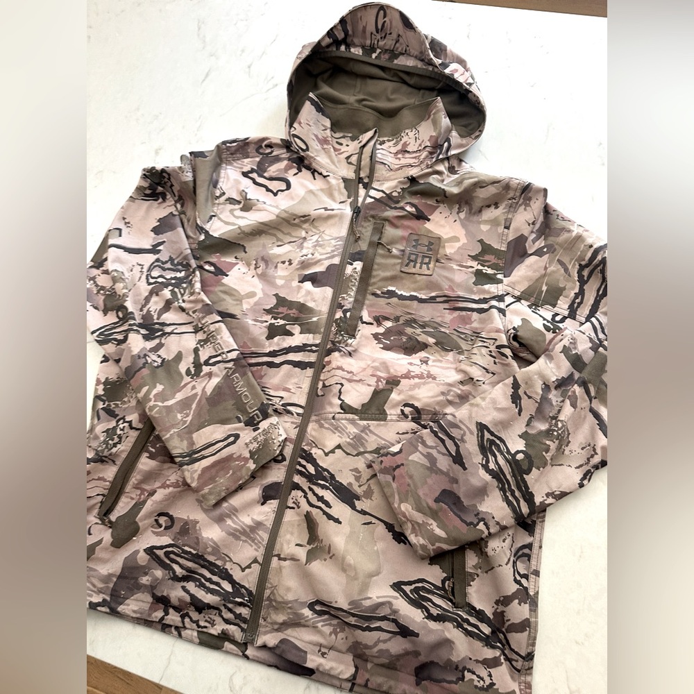 UA Ridge Reaper Camo Jacket 2XL